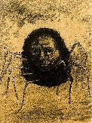 Odilon Redon The Crying Spider Sweden oil painting artist